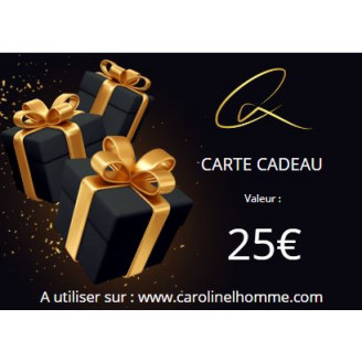 Carte cadeau 25€