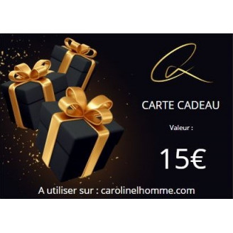 Carte cadeau 15€