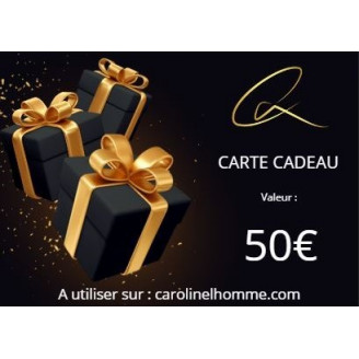 Carte cadeau 50€